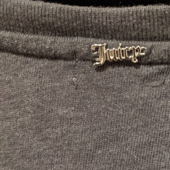 Juicy Couture Vintage Sequins Pump High Heels Gray Long Sleeve Sweater - Picture 13 of 14